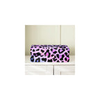 Women Cheetah Printed Blanket Lightweight,Colorful Throw 50x60 Inch