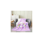 Leopard Cheetah Print Flannel Fleece Blanket 40" x50 Plush