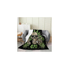 Women Cheetah Printed Blanket Lightweight,Colorful Throw 50x60 Inch