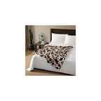 Reversible Faux Fur Throw Blanket for Couch or Bed, 50 x 70
