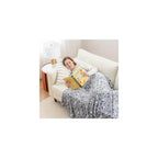 Peanuts® VelvetLoft® Cute Character Snoopy Plush Throw Blanket,Peanuts Poses and Paws Grey,Throw 55 in x 70 in (Official Peanuts® Product)